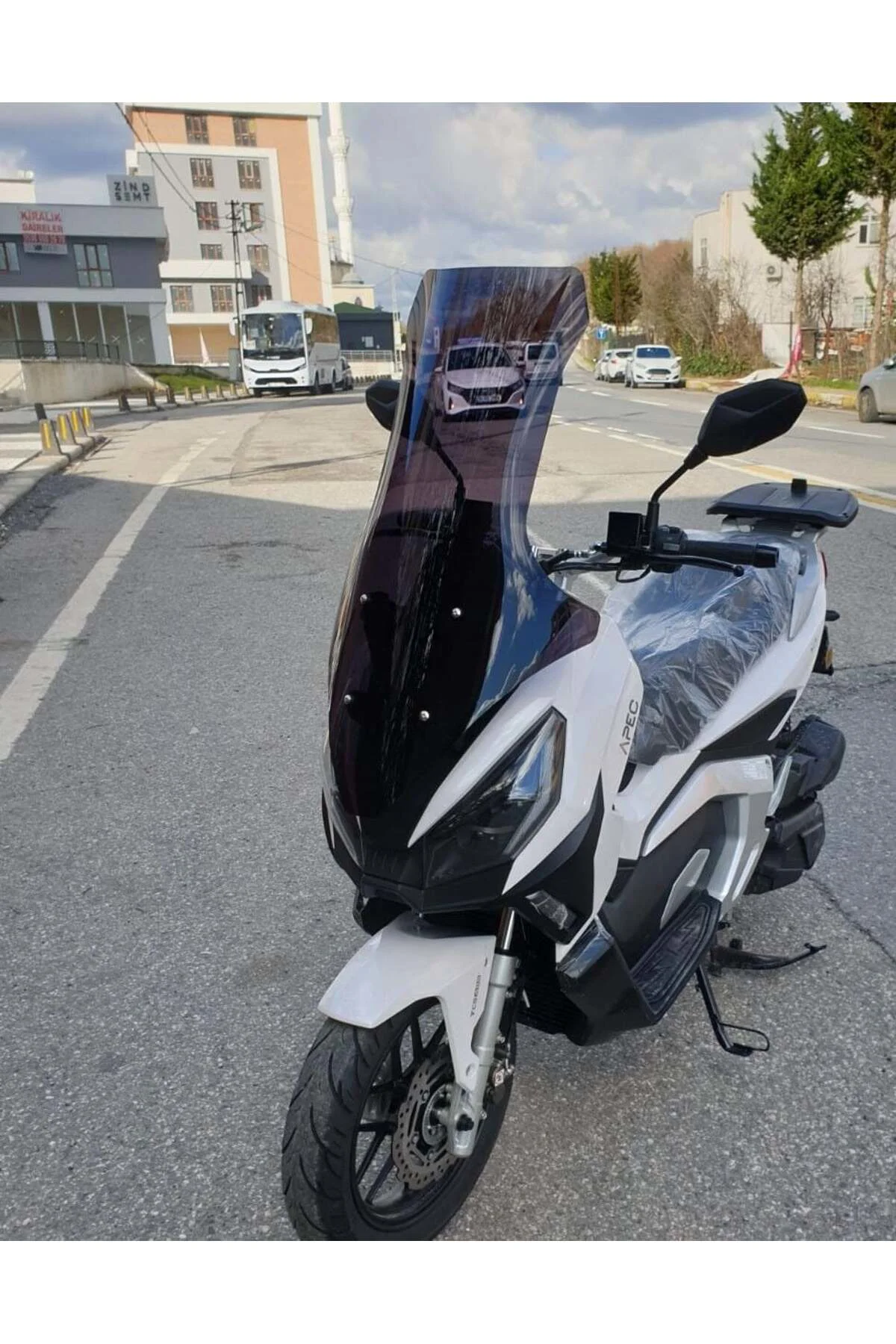 Volta Apec Apx7 Ön Cam 2025-2026 Model 78cm Siyah Renkli 4mm UZUN