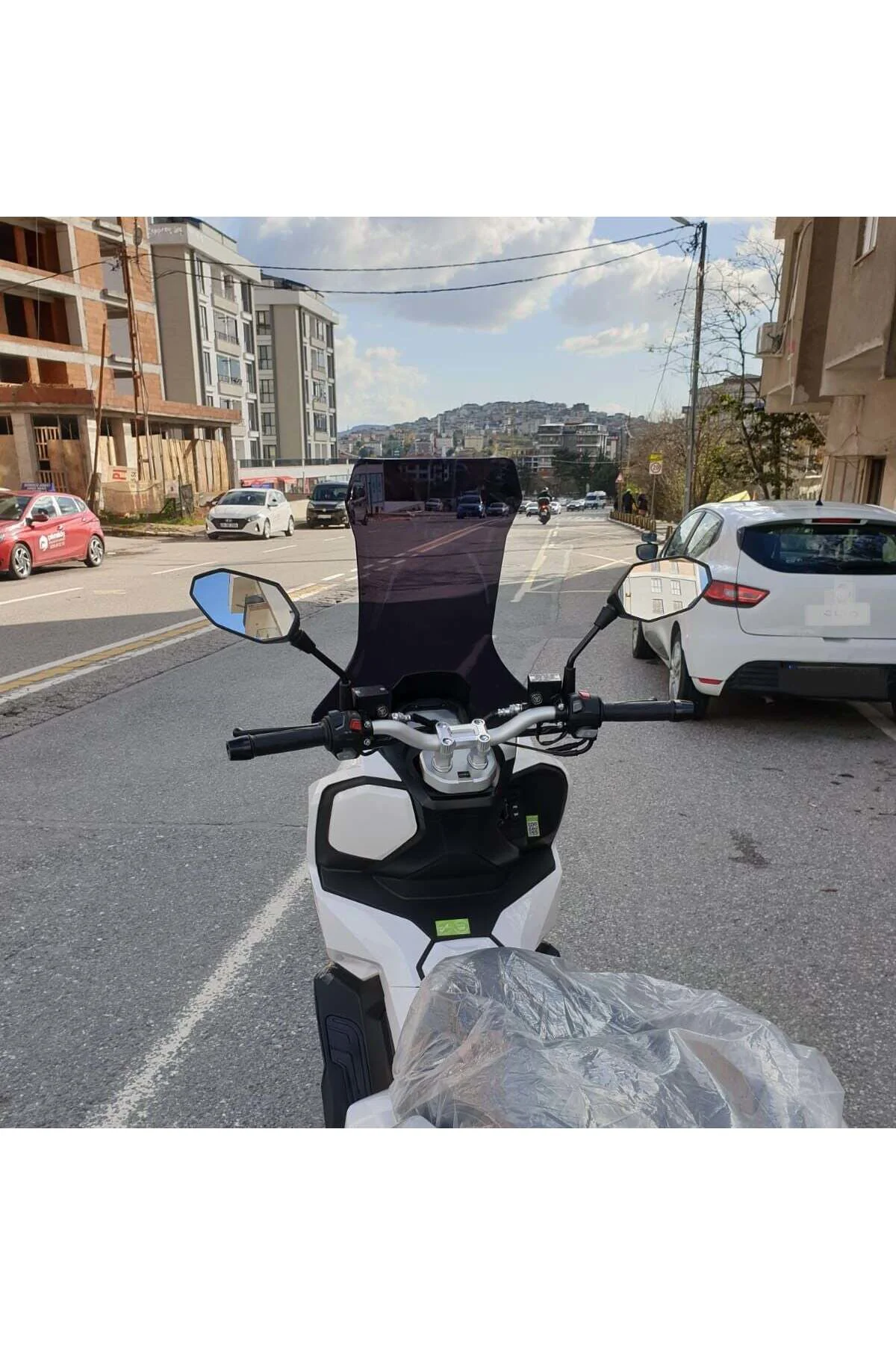 Volta Apec Apx7 Ön Cam 2025-2026 Model 78cm Siyah Renkli 4mm UZUN