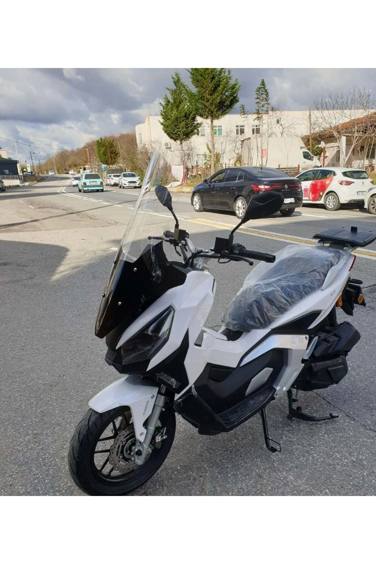 Volta Apec Apx7 Ön Cam 2025-2026 Model 78cm Şeffaf Renkli 4mm UZU