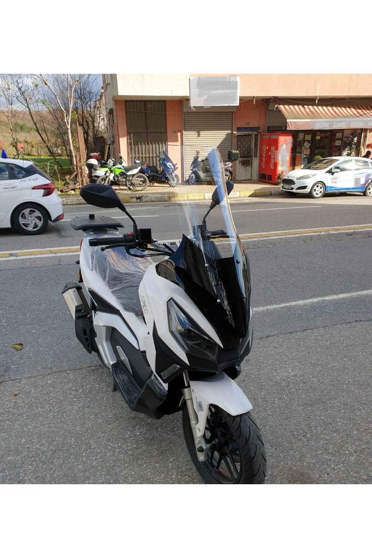 Volta Apec Apx7 Ön Cam 2025-2026 Model 78cm Şeffaf Renkli 4mm UZU