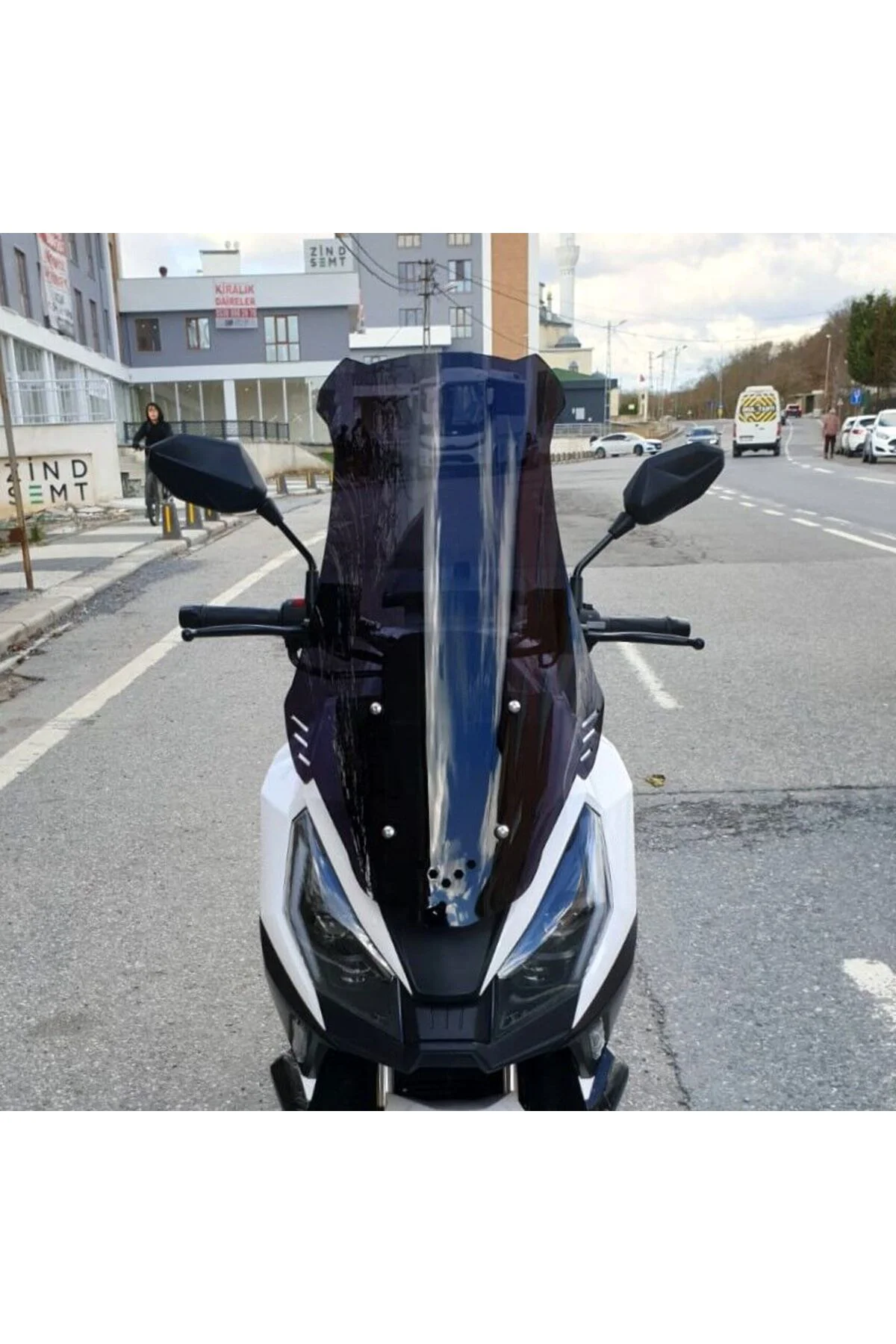 Volta Apec Apx7 Ön Cam 2025-2026 Model 75cm Siyah Renkli 4mm UZUN