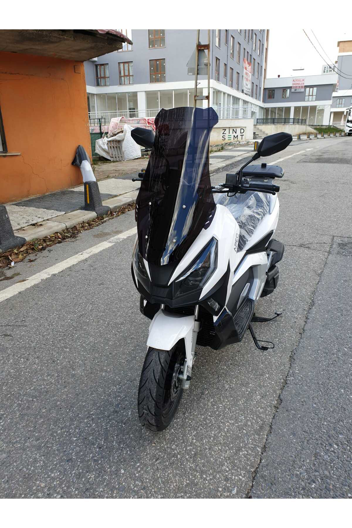 Motocam Volta Apec Apx7 Ön Cam 2024 Model 75Cm Uzun Cam