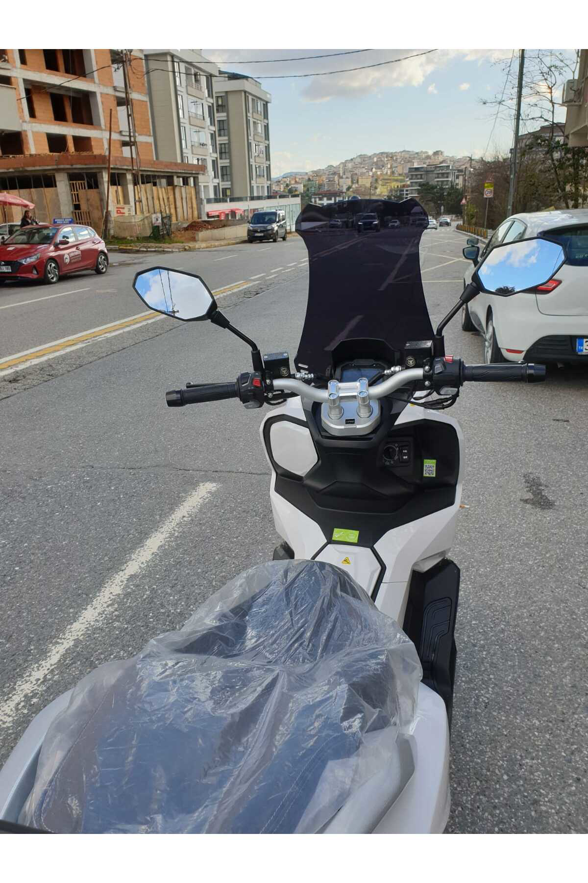 Motocam Volta Apec Apx7 Ön Cam 2024 Model 75Cm Uzun Cam