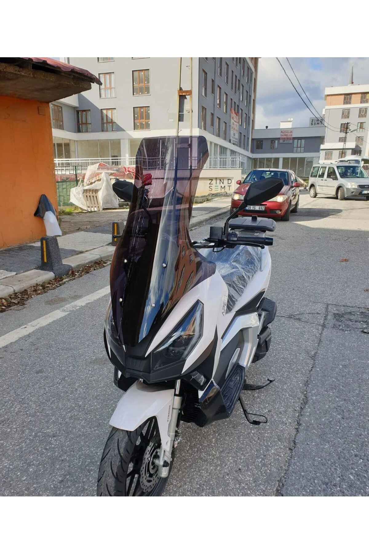 Volta Apec Apx7 Ön Cam 2025-2026 Model 78cm Siyah Renkli 4mm UZUN
