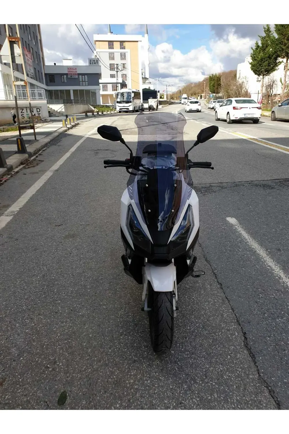 Volta Apec Apx7 Ön Cam 2024 Model 75cm Açıkfüme Renkli 4mm Uzun C