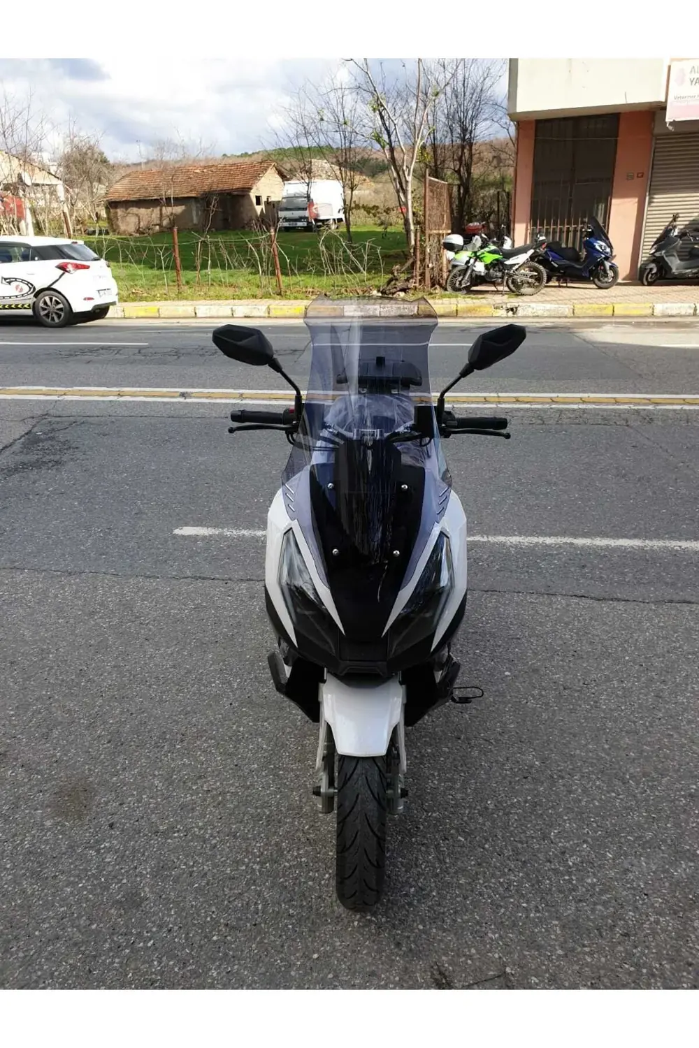 Volta Apec Apx7 Ön Cam 2024 Model 75cm Açıkfüme Renkli 4mm Uzun C