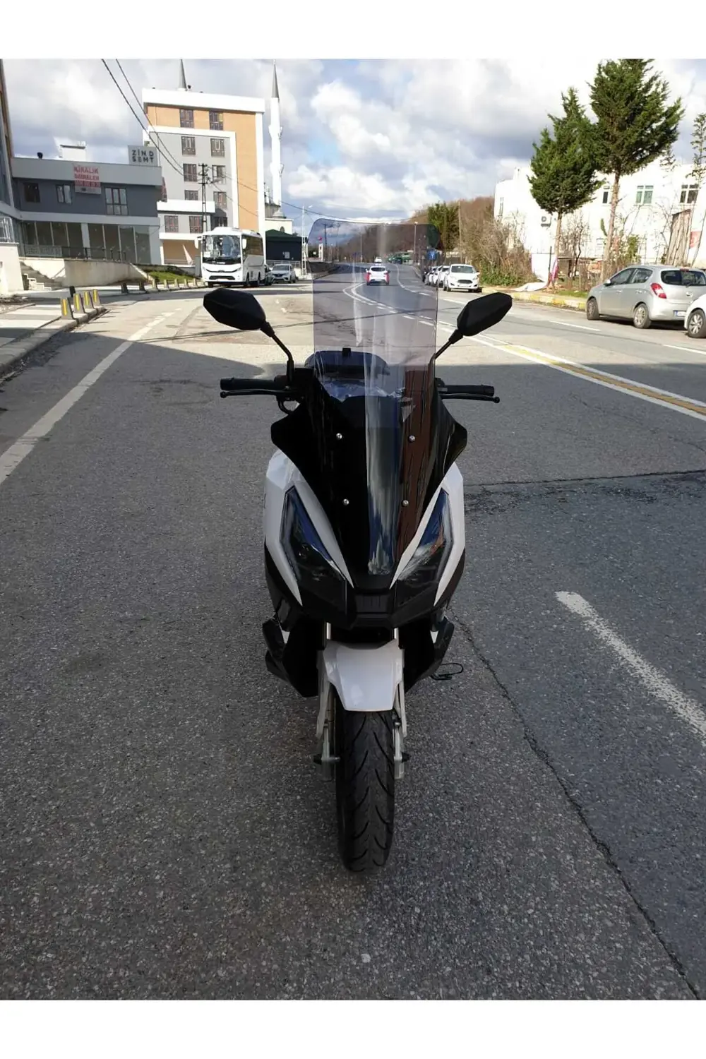 Volta Apec Apx7 Ön Cam 2024 Model 78cm Açıkfüme Renkli 4mm Uzun C