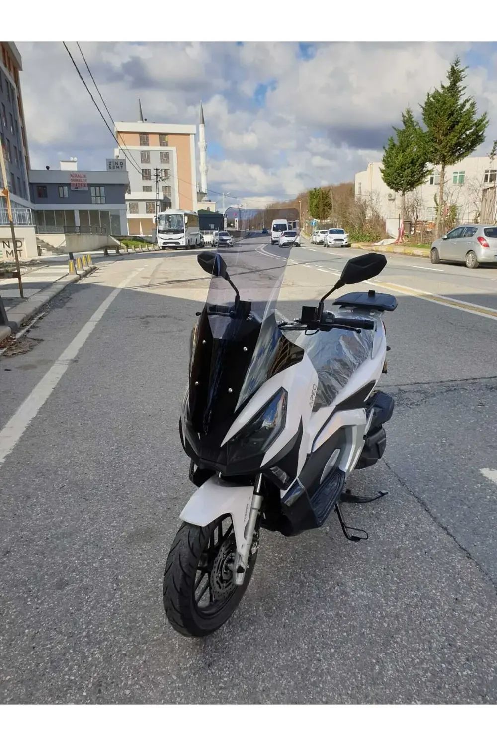 Volta Apec Apx7 Ön Cam 2024 Model 78cm Açıkfüme Renkli 4mm Uzun C