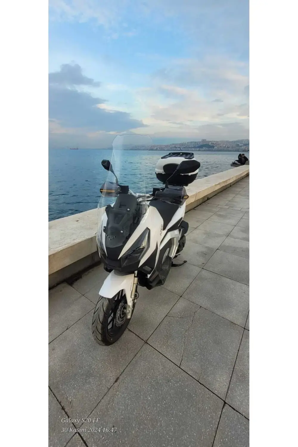 Volta Apec Apx7 Ön Cam 2025 Model 75cm Şeffaf Renkli 4mm UZUN
