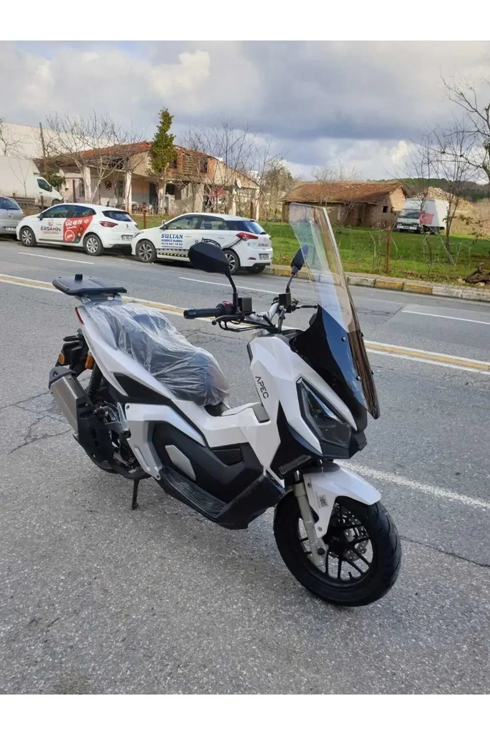 Volta Apec Apx7 Ön Cam 2025 Model 78cm Şeffaf Renkli 4mm UZUN