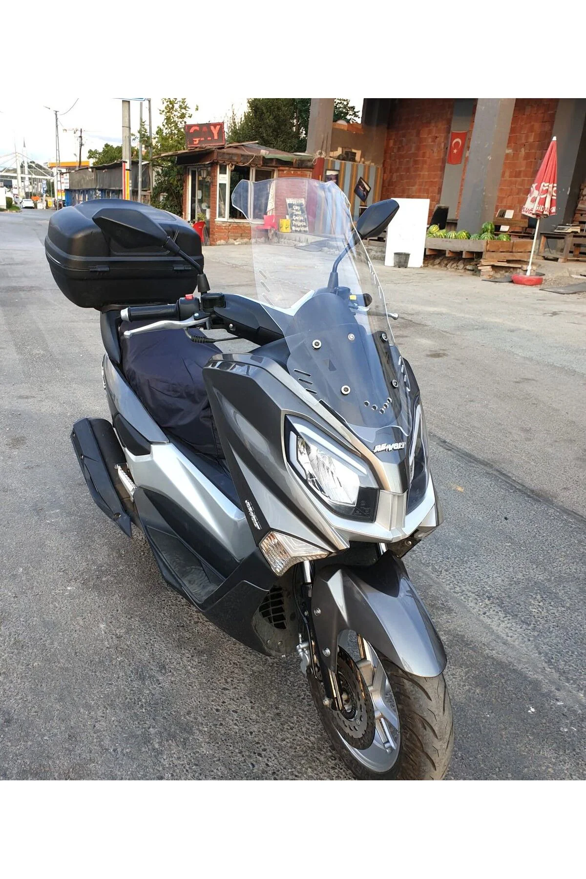 Volta Revolt Rm5 Ön Cam 2020-2021 Model 75cm Şeffaf Renkli 4mm UZ