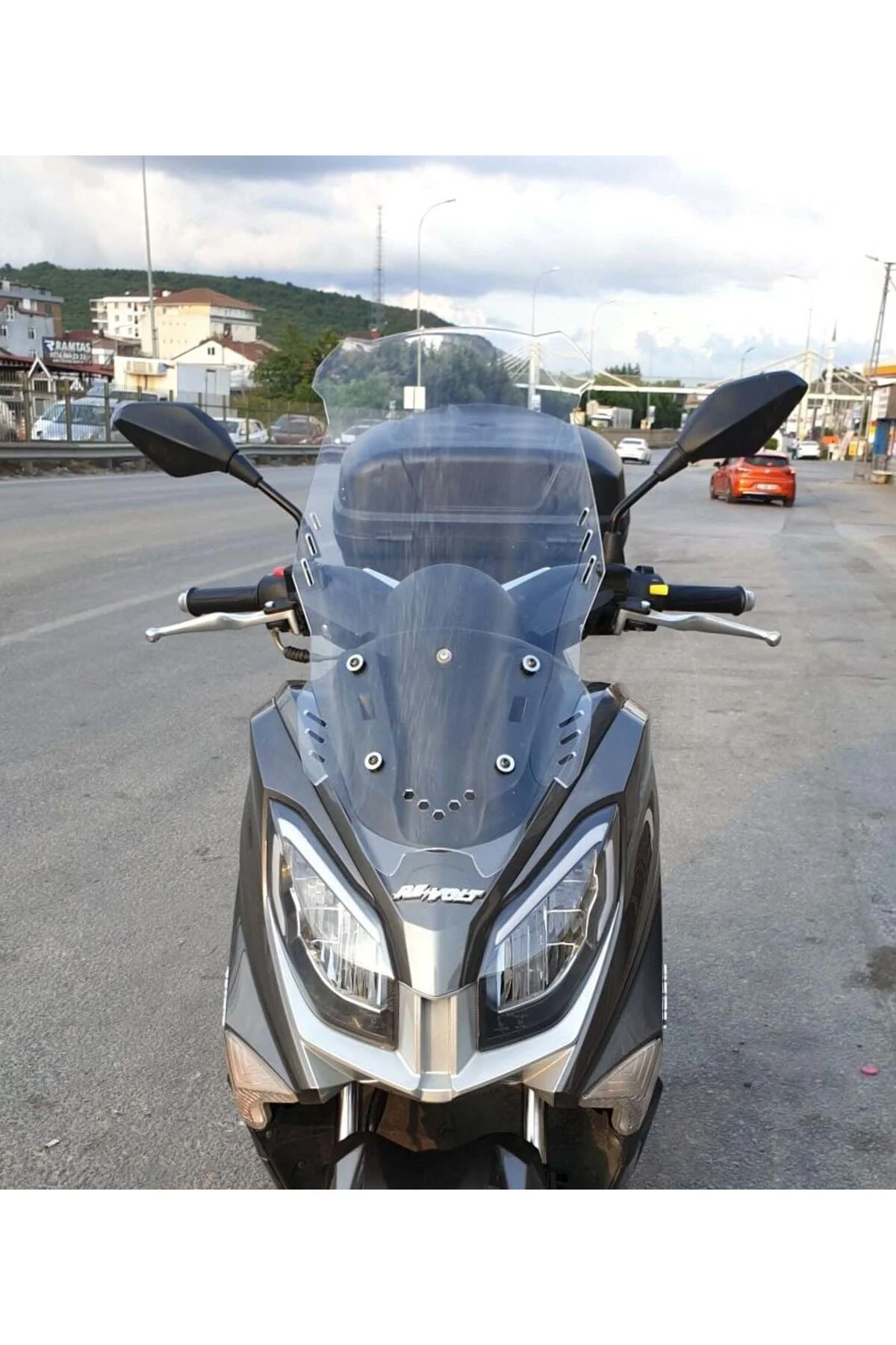 Volta Revolt Rm5 Ön Cam 2020-2021 Model 65cm Şeffaf Renkli 4mm OR