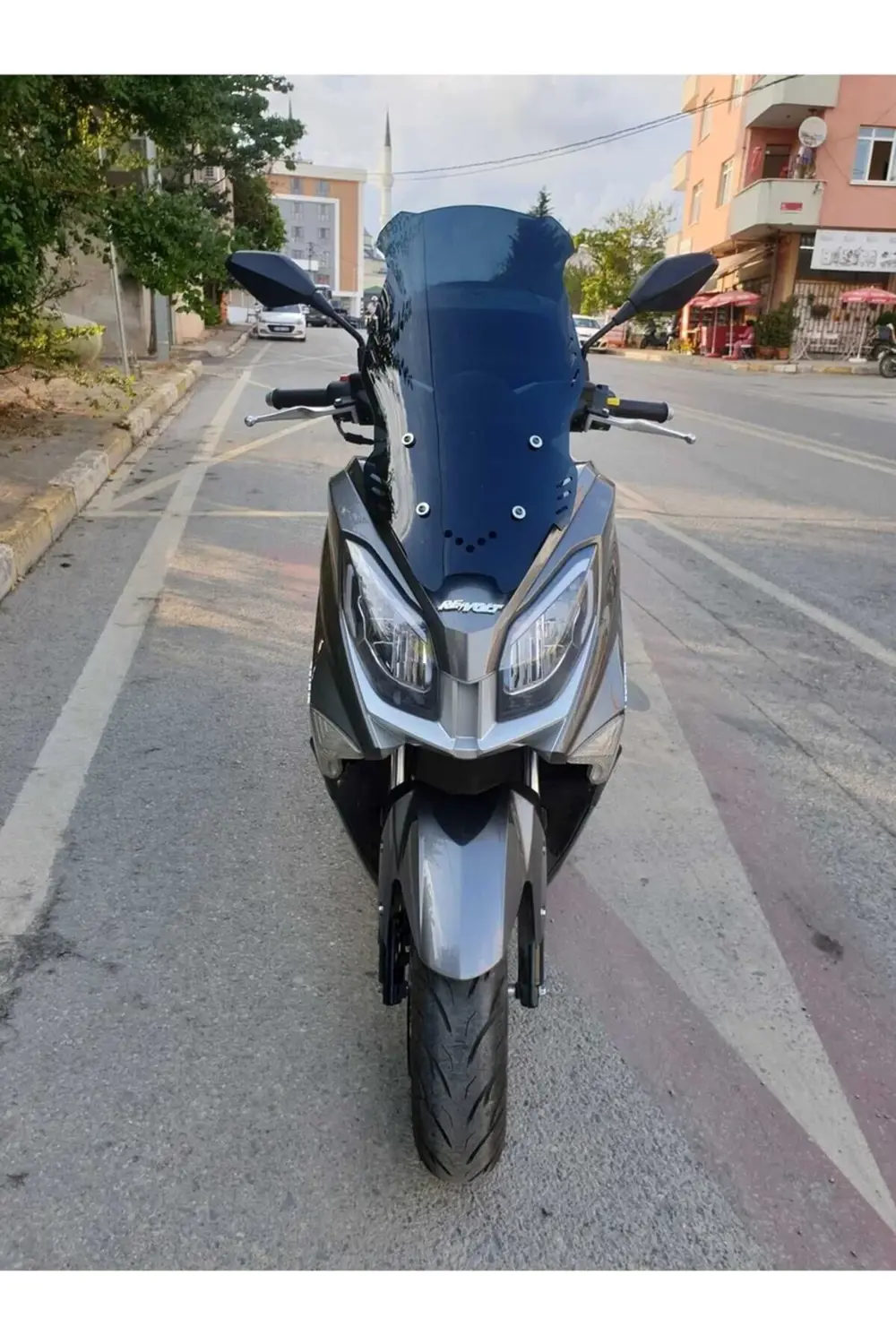 Volta Revolt Rm5 Ön Cam 2020-2021 Model 65cm Siyah Renkli 4mm ORT