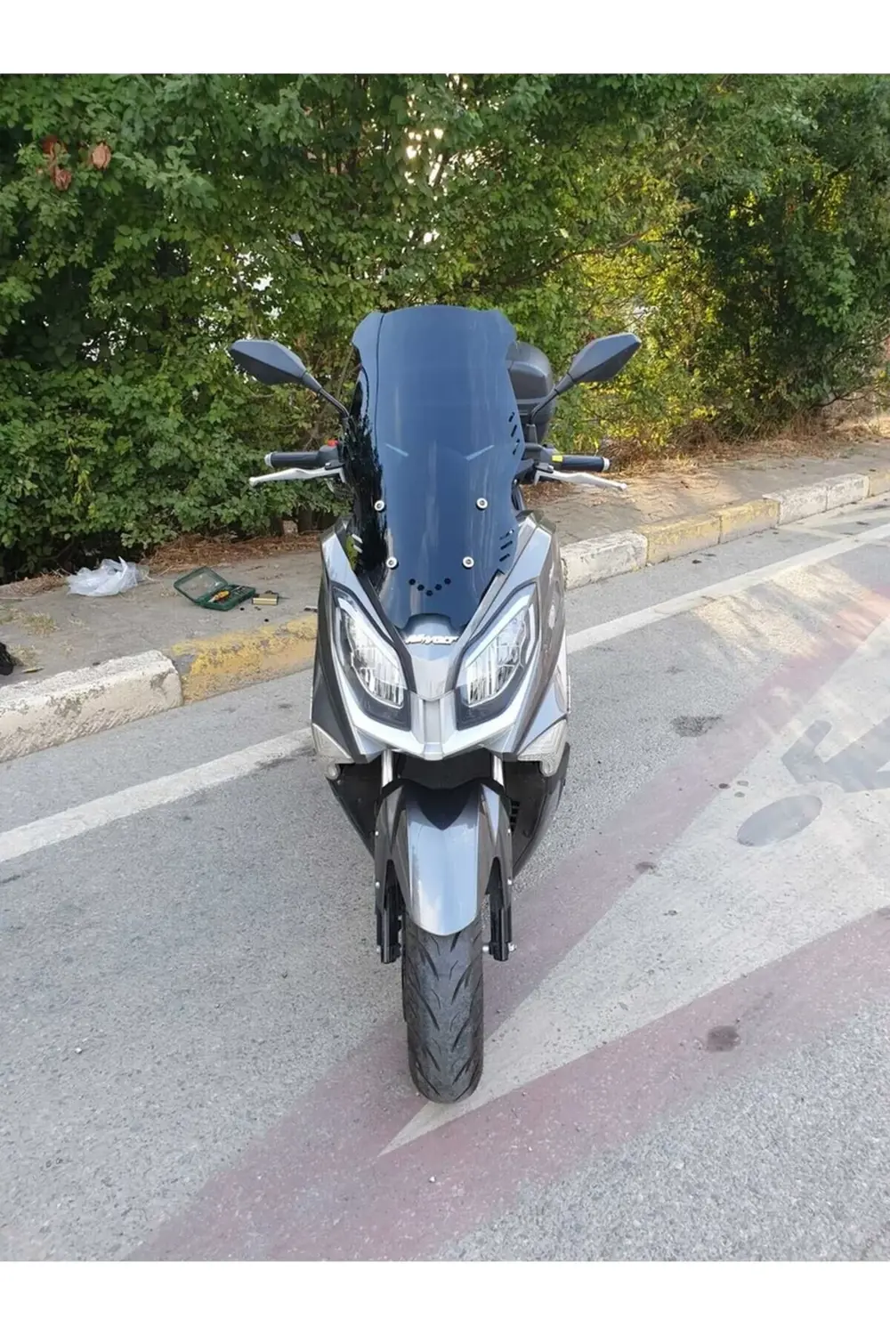 Volta Revolt Rm5 Ön Cam 2020-2021 Model 65cm Siyah Renkli 4mm ORT