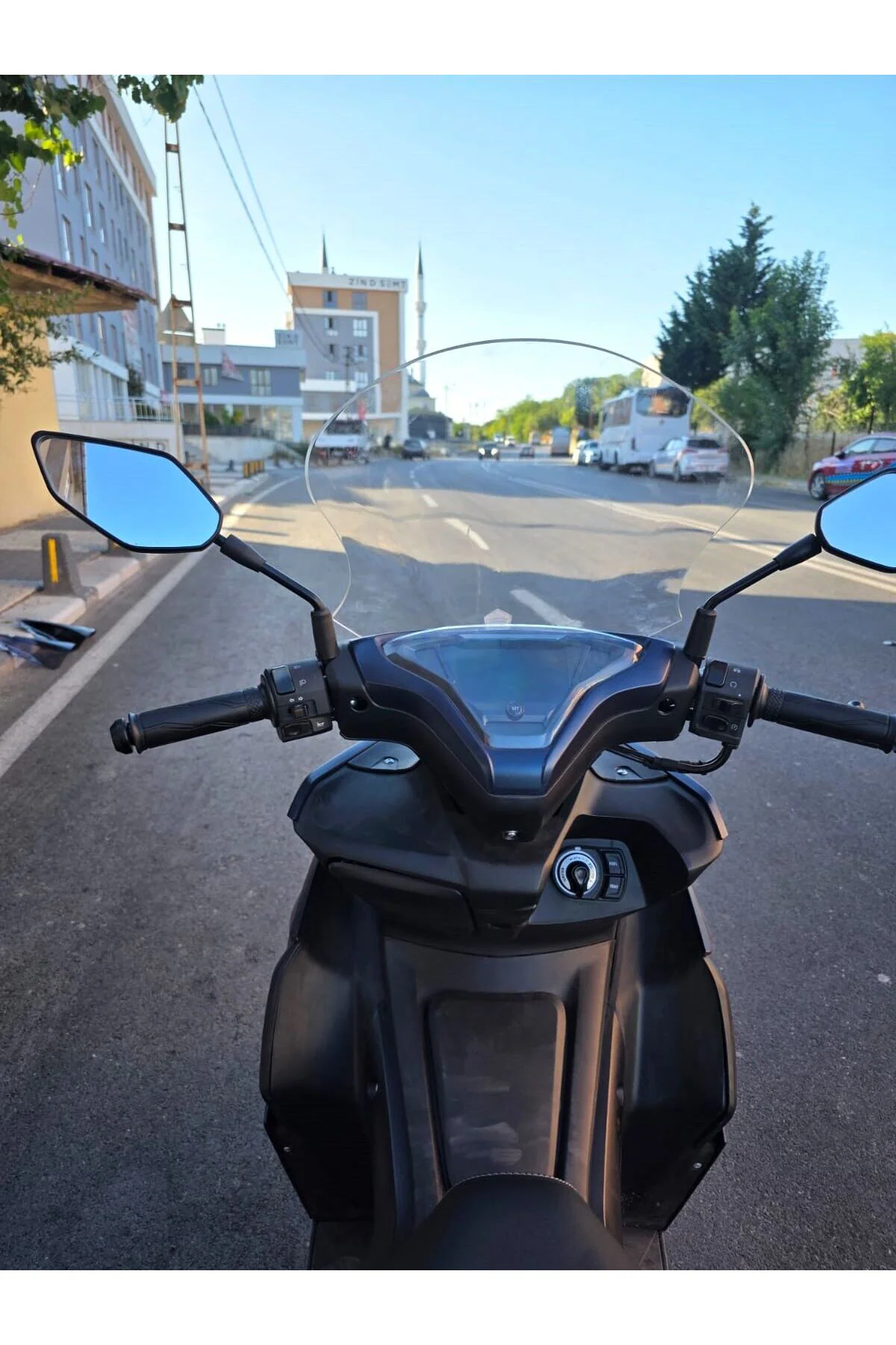 Volta Revolt RSX3 Ön Cam 2022-2026 Model 43cm Şeffaf Renkli SPORT