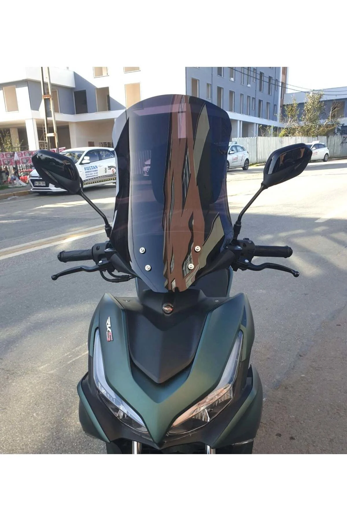 Volta Revolt RSX3 Ön Cam 2022-2026 Model 54cm Siyah Renkli