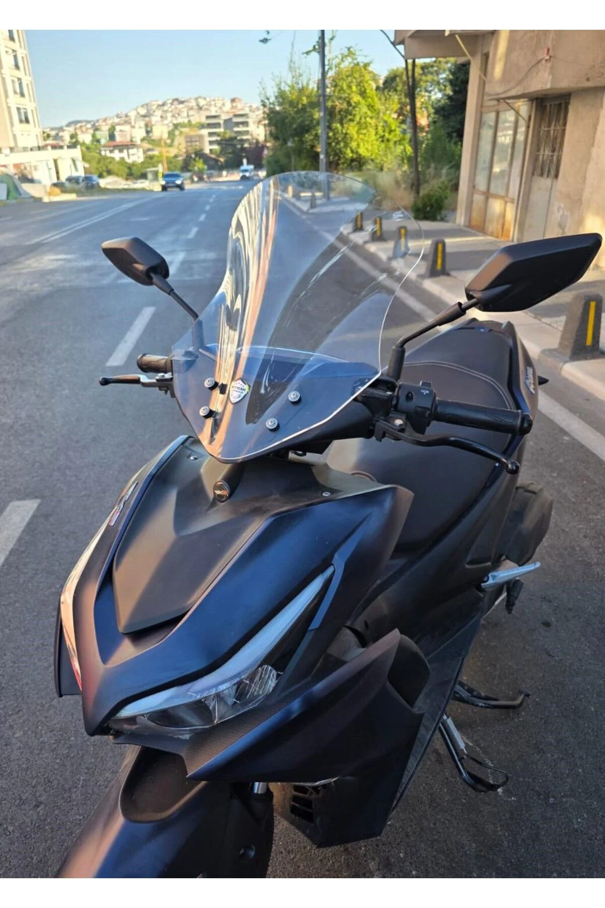 Volta Revolt RSX3 Ön Cam 2022-2026 Model 43cm Şeffaf Renkli SPORT