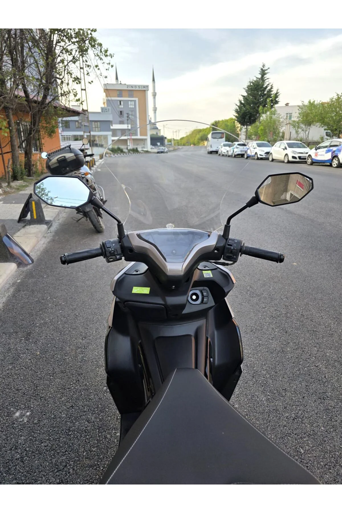 Volta Revolt RSX3 Ön Cam 2022-2026 Model 54cm Şeffaf Renkli SPORT
