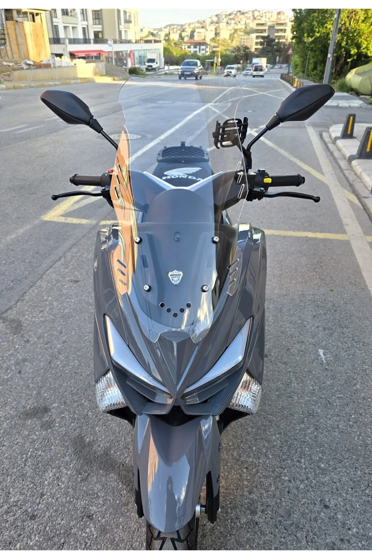 Volta Revolt RSX4 Ön Cam 2022-2026 Model 75cm Şeffaf Renkli 4mm