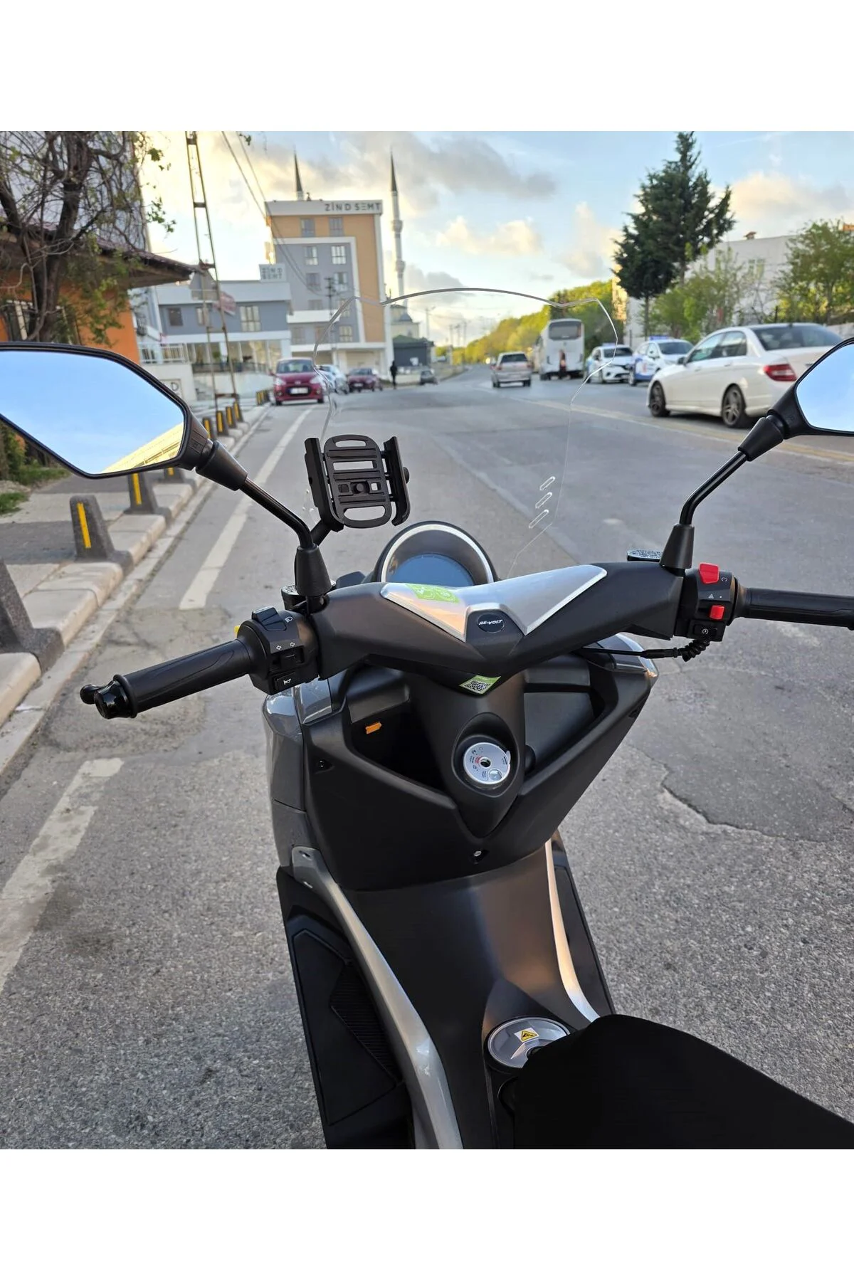 Volta Revolt RSX4 Ön Cam 2022-2026 Model 75cm Şeffaf Renkli 4mm