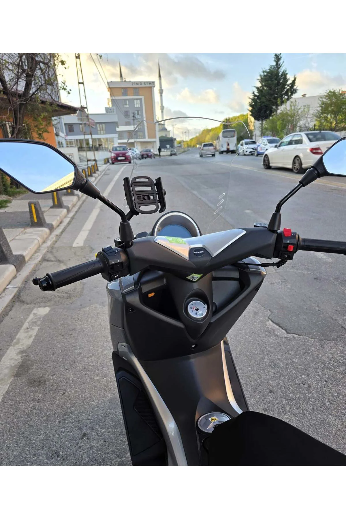 Volta Revolt RSX4 Ön Cam 2022-2026 Model 65cm Şeffaf Renkli 4mm O