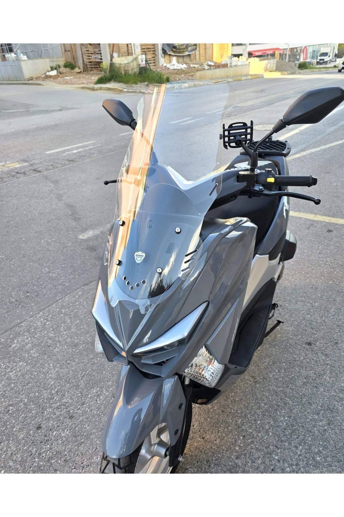Volta Revolt RSX4 Ön Cam 2022-2026 Model 75cm Şeffaf Renkli 4mm
