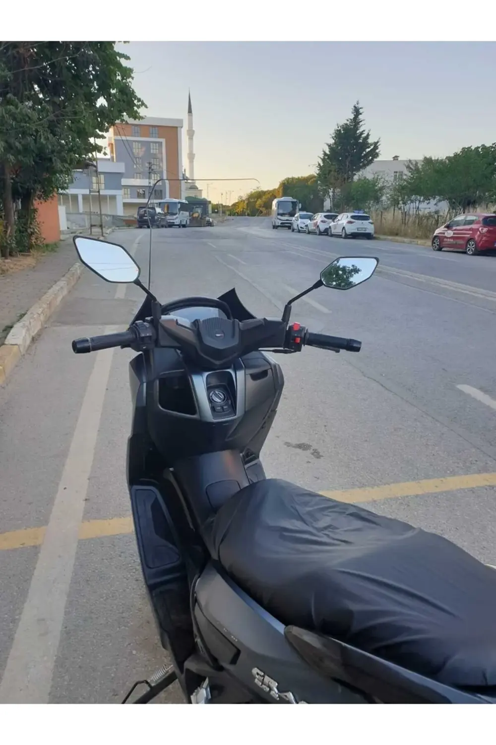 Volta Revolt RSX5 Ön Cam 2022-2025 Model 78cm Şeffaf Renkli 4mm