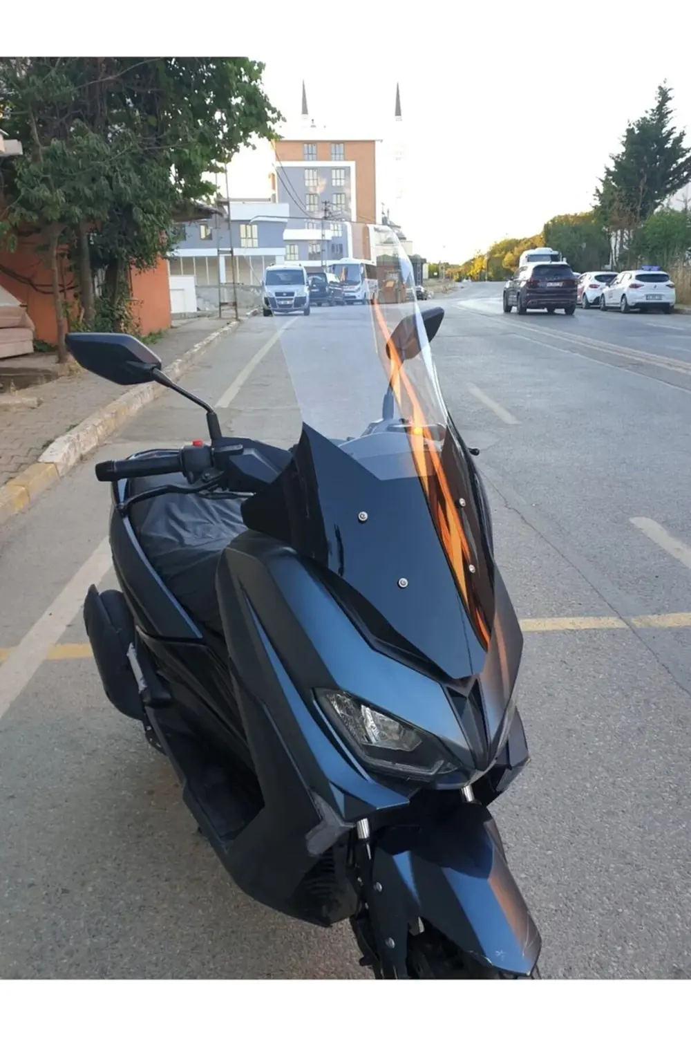 Volta Revolt RSX5 Ön Cam 2022-2025 Model 78cm Şeffaf Renkli 4mm