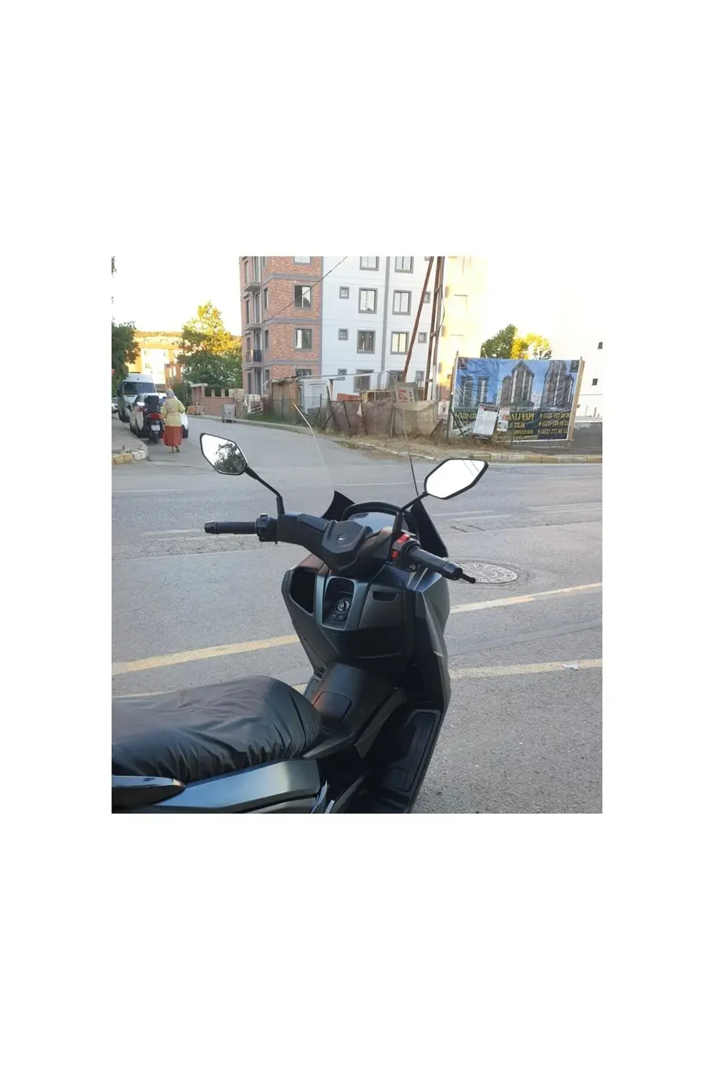 Volta Revolt RSX5 Ön Cam 2022-2025 Model 78cm Şeffaf Renkli 4mm