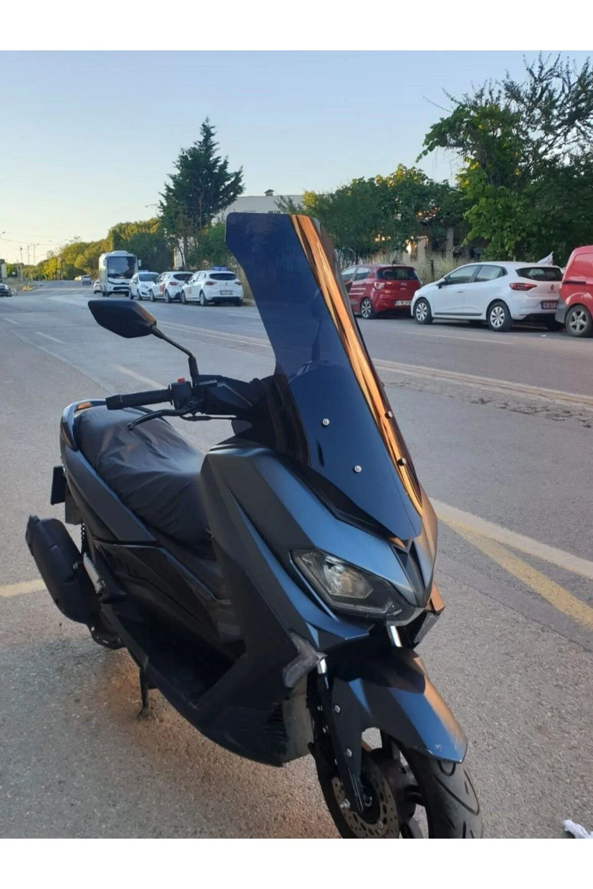 Volta Revolt RSX5 Ön Cam 2022-2026 Model 78cm Siyah Renkli 4mm