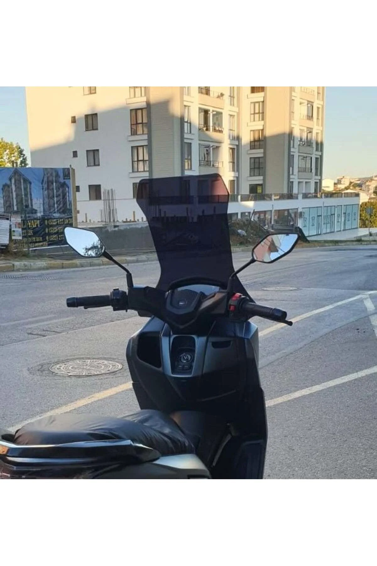 Volta Revolt RSX5 Ön Cam 2022-2026 Model 78cm Siyah Renkli 4mm