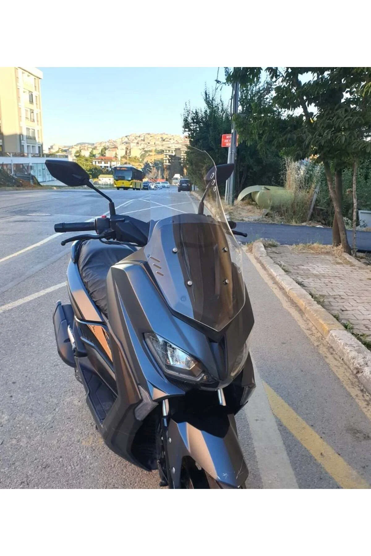 Volta Revolt RSX5 Ön Cam 2022-2026 Model 55cm Şeffaf Renkli 4mm