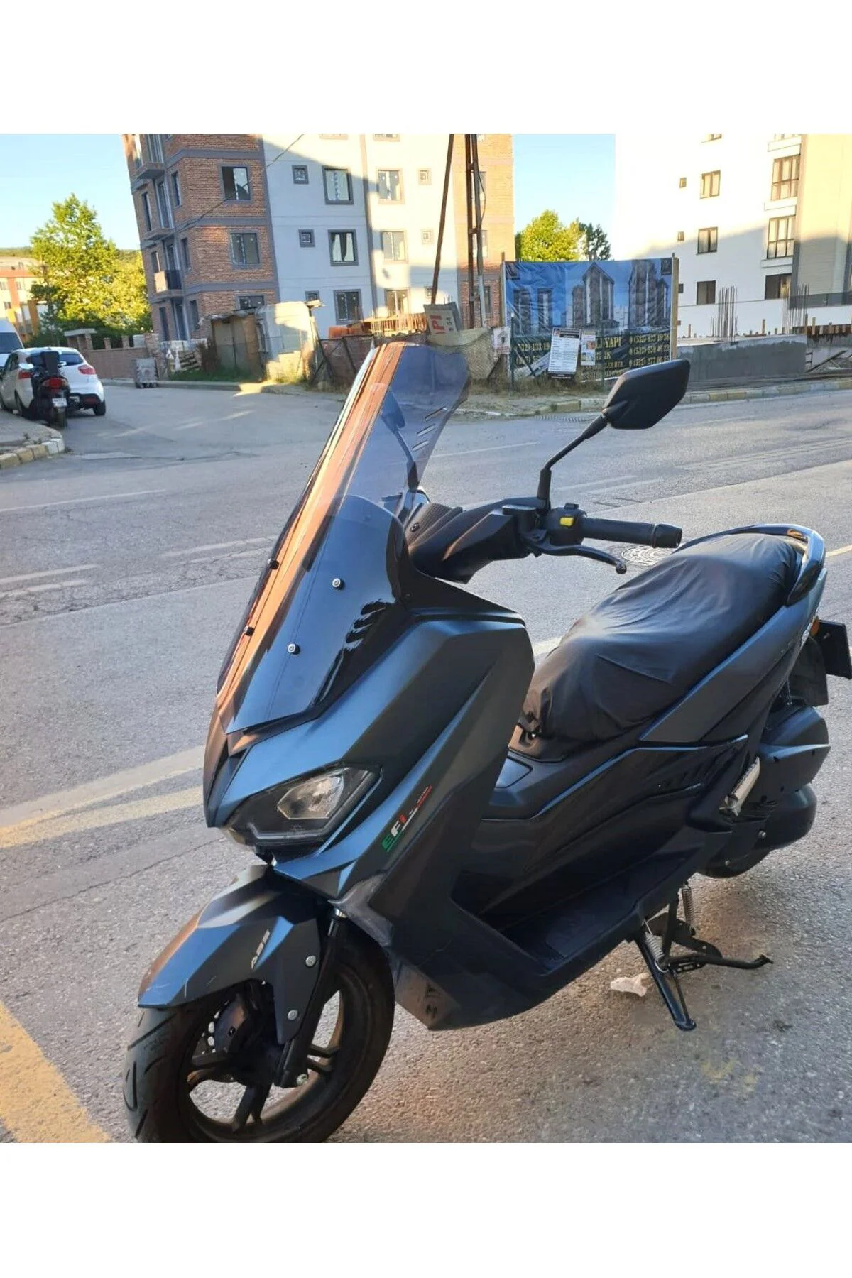 Volta Revolt RSX5 Ön Cam 2022-2026 Model 65cm Füme Renkli 4mm
