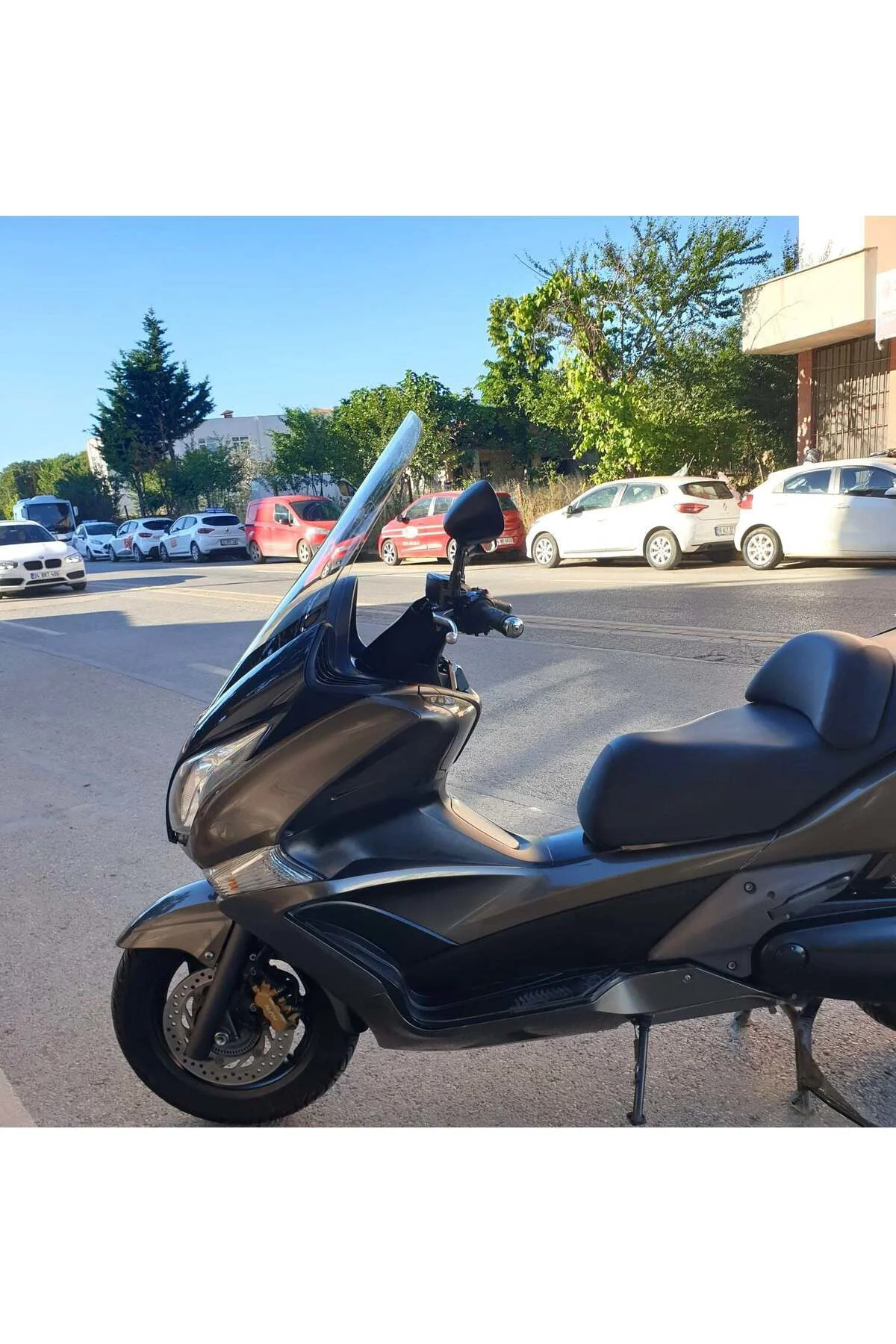 Volta Revolt RSX5 Ön Cam 2022-2026 Model 55cm Şeffaf Renkli 4mm