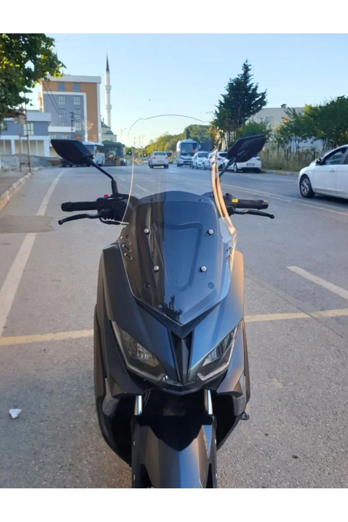 Volta Revolt RSX5 Ön Cam 2022-2026 Model 55cm Şeffaf Renkli 4mm