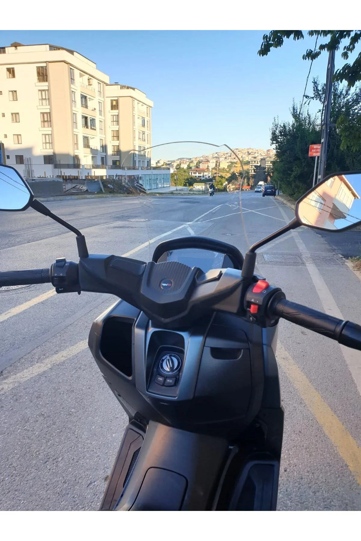 Volta Revolt RSX5 Ön Cam 2022-2026 Model 55cm Şeffaf Renkli 4mm