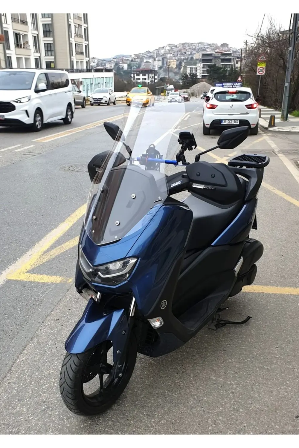 Volta Revolt RSX6 Ön Cam 2024-2025 Model 72cm Şeffaf Renkli 4mm