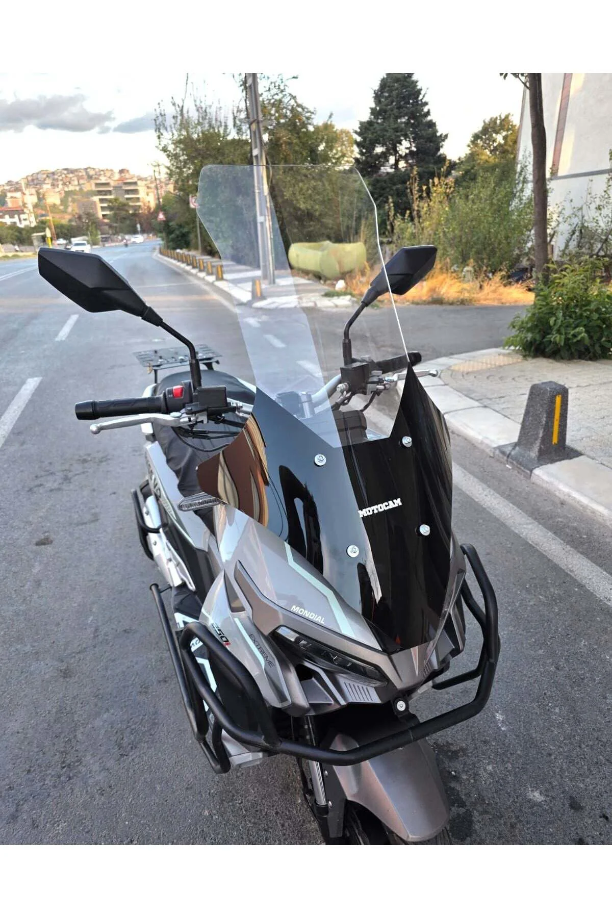 Volta Revolt RSX7 Ön Cam 2022-2026 Model 78cm Şeffaf Renkli 4mm