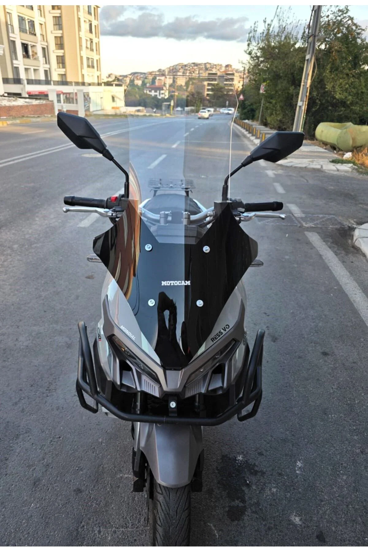 Volta Revolt RSX7 Ön Cam 2022-2026 Model 78cm Şeffaf Renkli 4mm