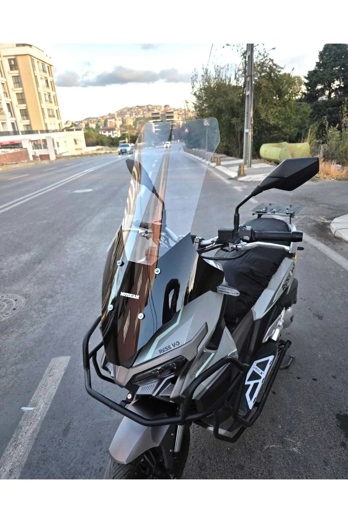 Volta Revolt RSX7 Ön Cam 2022-2026 Model 78cm Şeffaf Renkli 4mm
