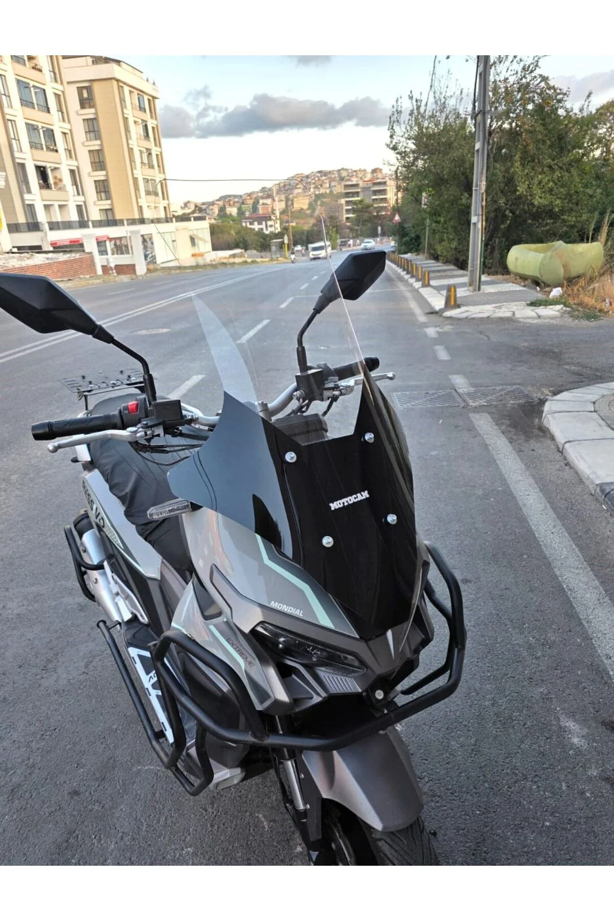 Volta Revolt RSX7 Ön Cam 2022-2026 Model 78cm Şeffaf Renkli 4mm