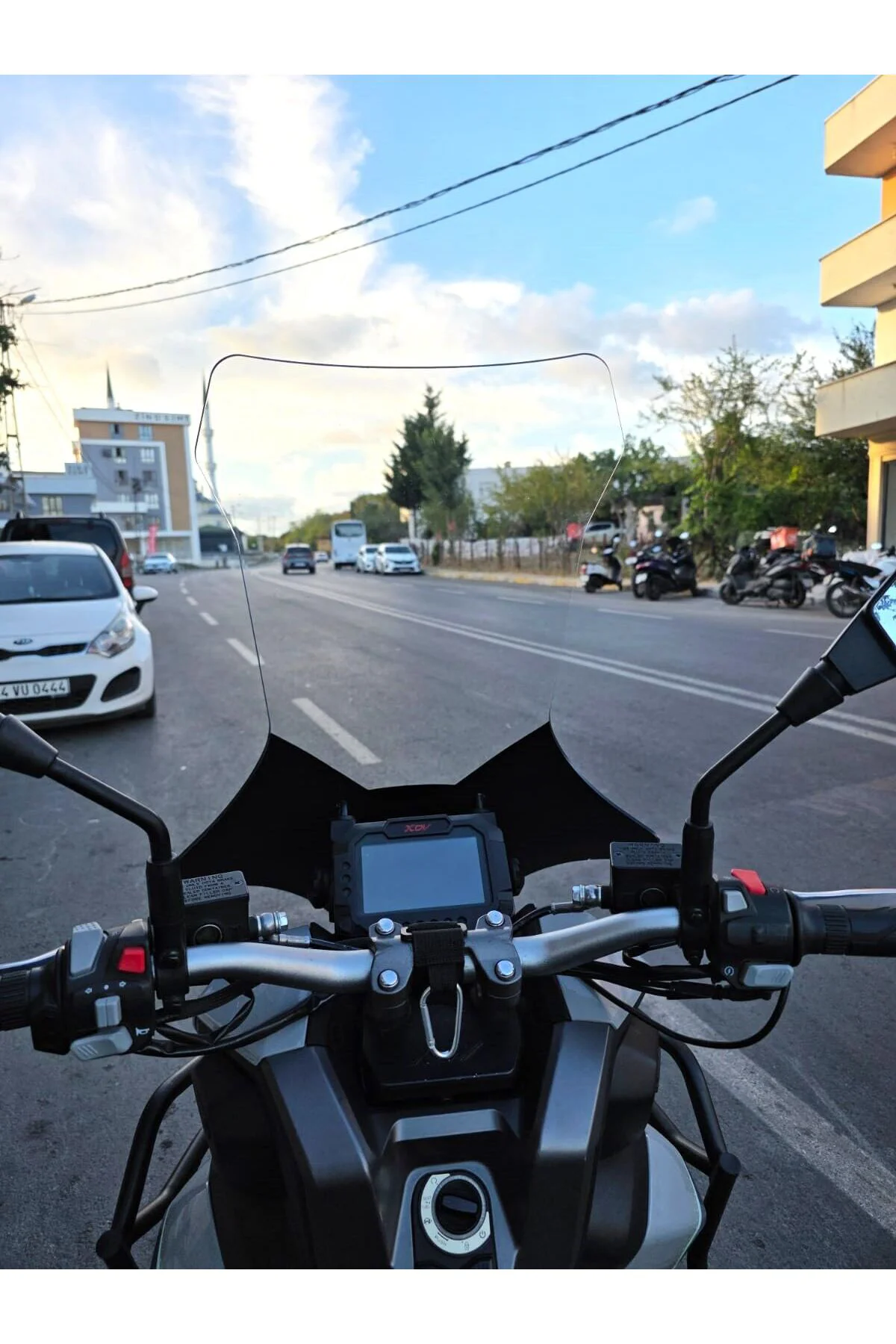 Volta Revolt RSX7 Ön Cam 2022-2026 Model 78cm Şeffaf Renkli 4mm