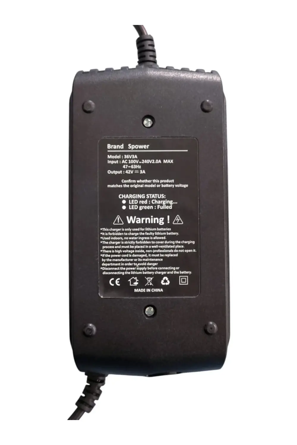 Volta Vt1 Elektrikli Scooter Şarj Cihazı 42V 3A