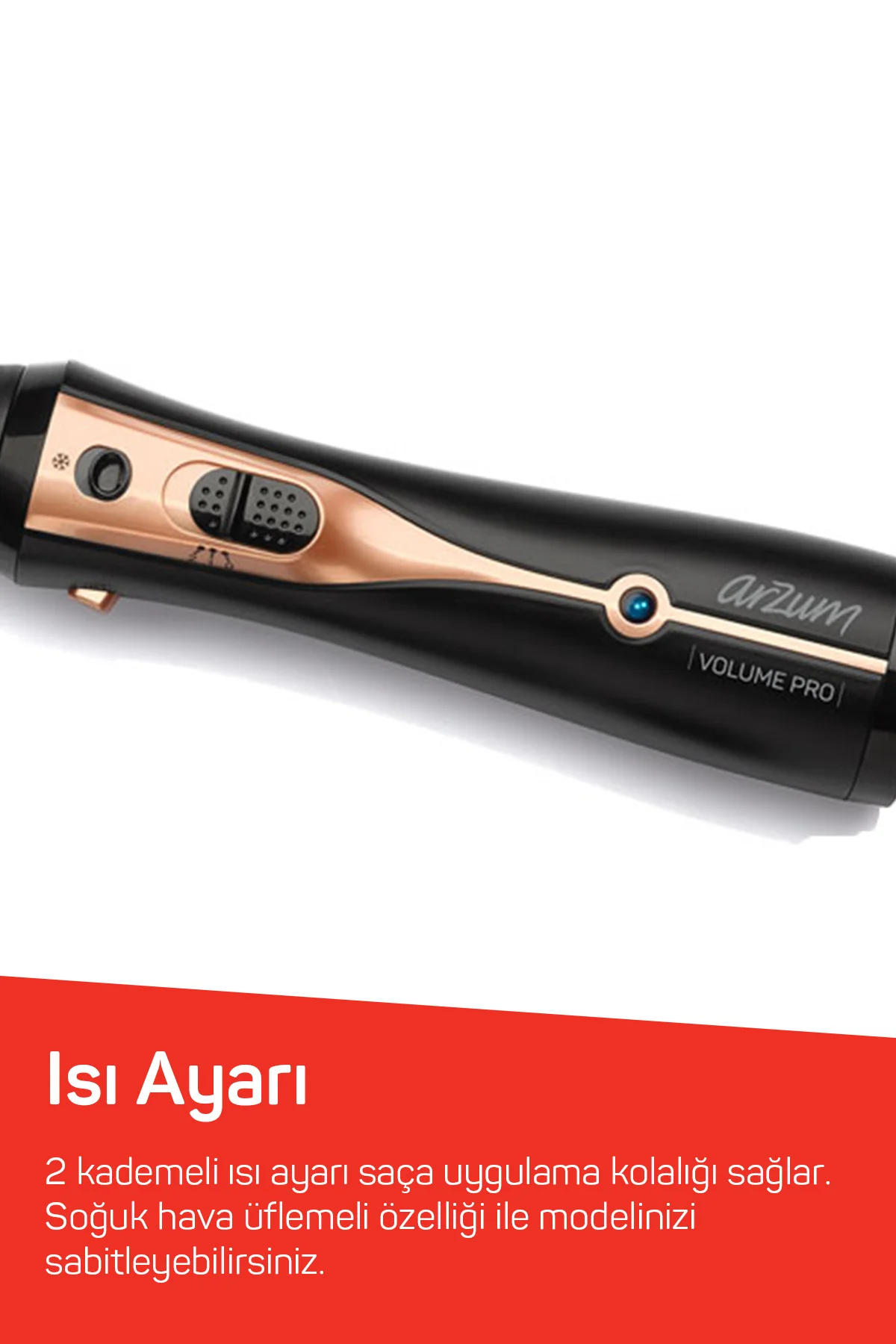 Volume Pro Hava Üflemeli Saç Şekillendirici 1200 W - AR5063