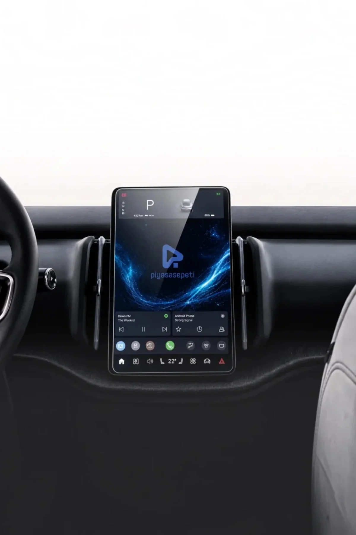 Volvo EX30 12.3 Inç Uyumlu Multimedya Ekran Koruyucu Parlak Nano
