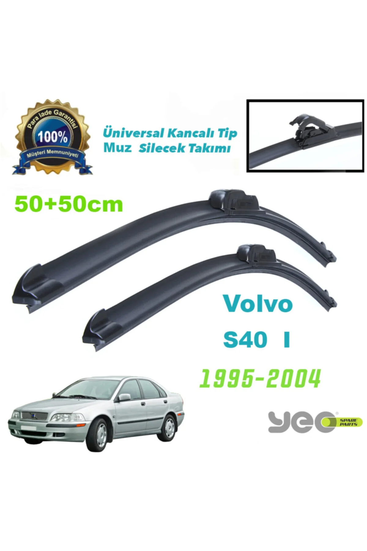 Volvo S40 I Aeroflex Muz Silecek Takımı