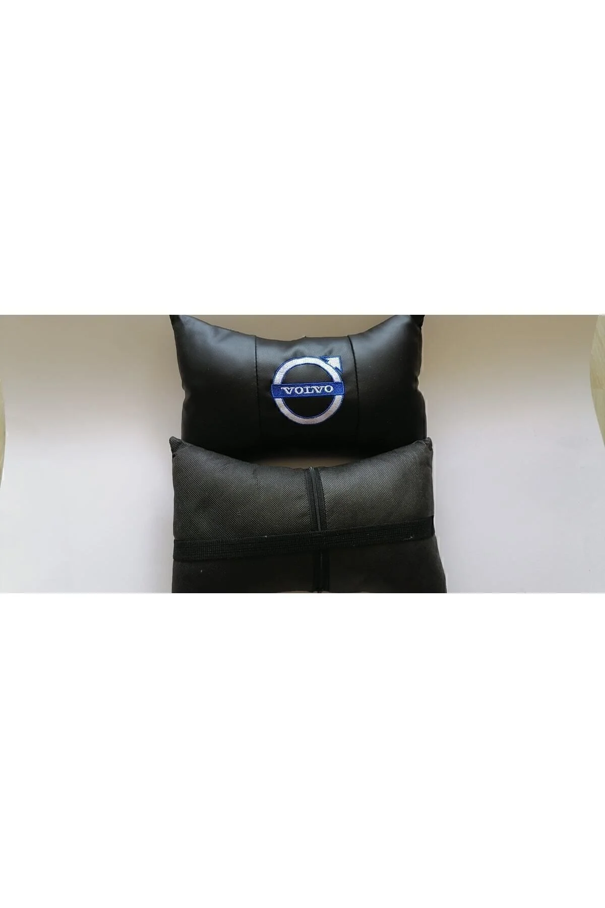 Volvo S40 S60 S70 S80 S90 Model Oto Araba Ofis Bel Destek Koltuk Boyun Yastığı Vinil Deri Nakış Volvo S40 S60 S70 S80 S90 Model Oto Araba Ofis Bel Destek Koltuk Boyun Yastığı Vinil Deri Nakış - Görsel 3
