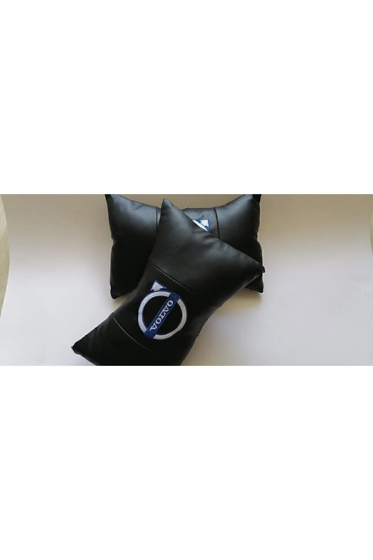 Volvo S40 S60 S70 S80 S90 Model Oto Araba Ofis Bel Destek Koltuk Boyun Yastığı Vinil Deri Nakış Volvo S40 S60 S70 S80 S90 Model Oto Araba Ofis Bel Destek Koltuk Boyun Yastığı Vinil Deri Nakış - Görsel 2