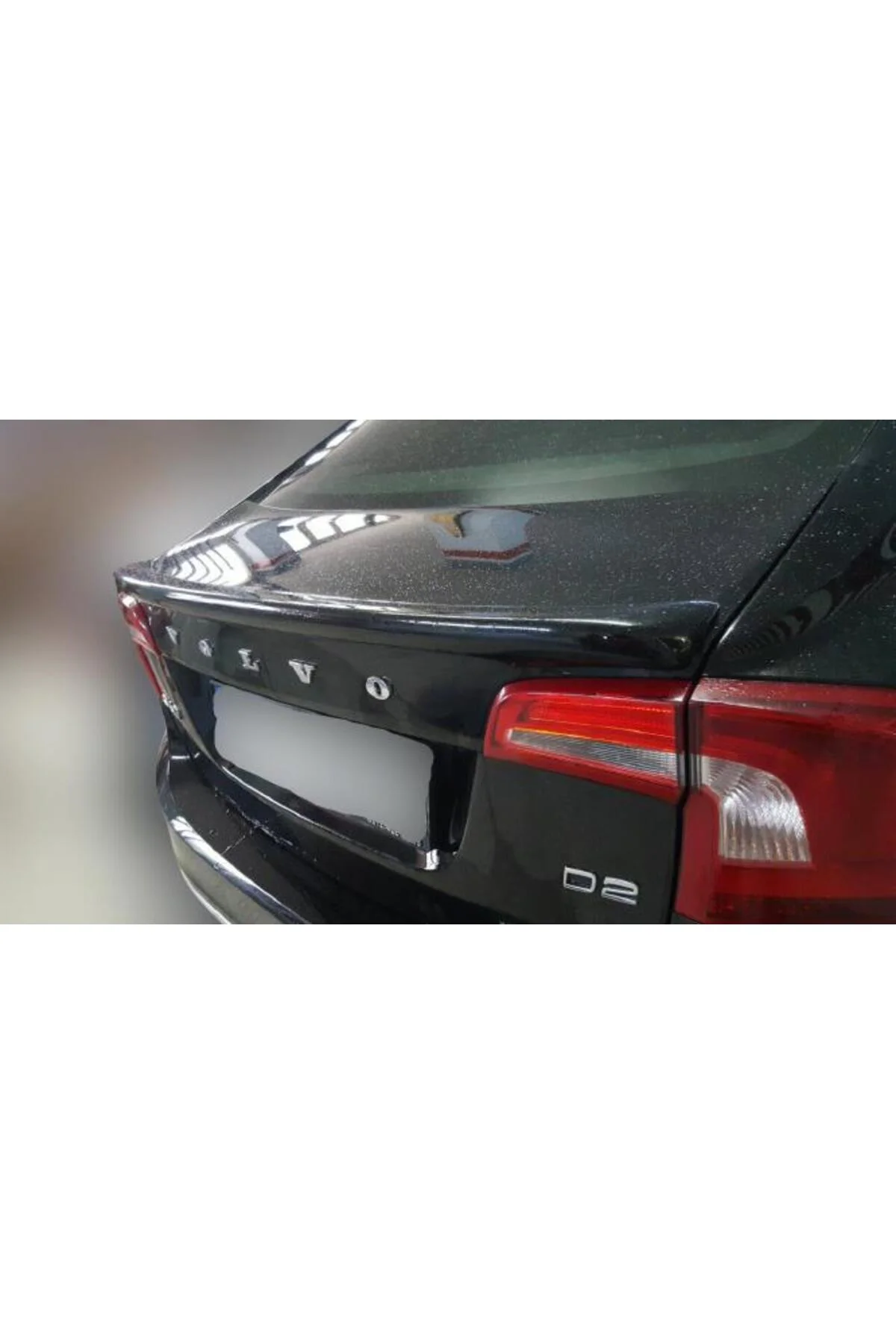 VOLVO S60 2011- DÜZ KASA ASTARLI ANATOMİK SPOİLER