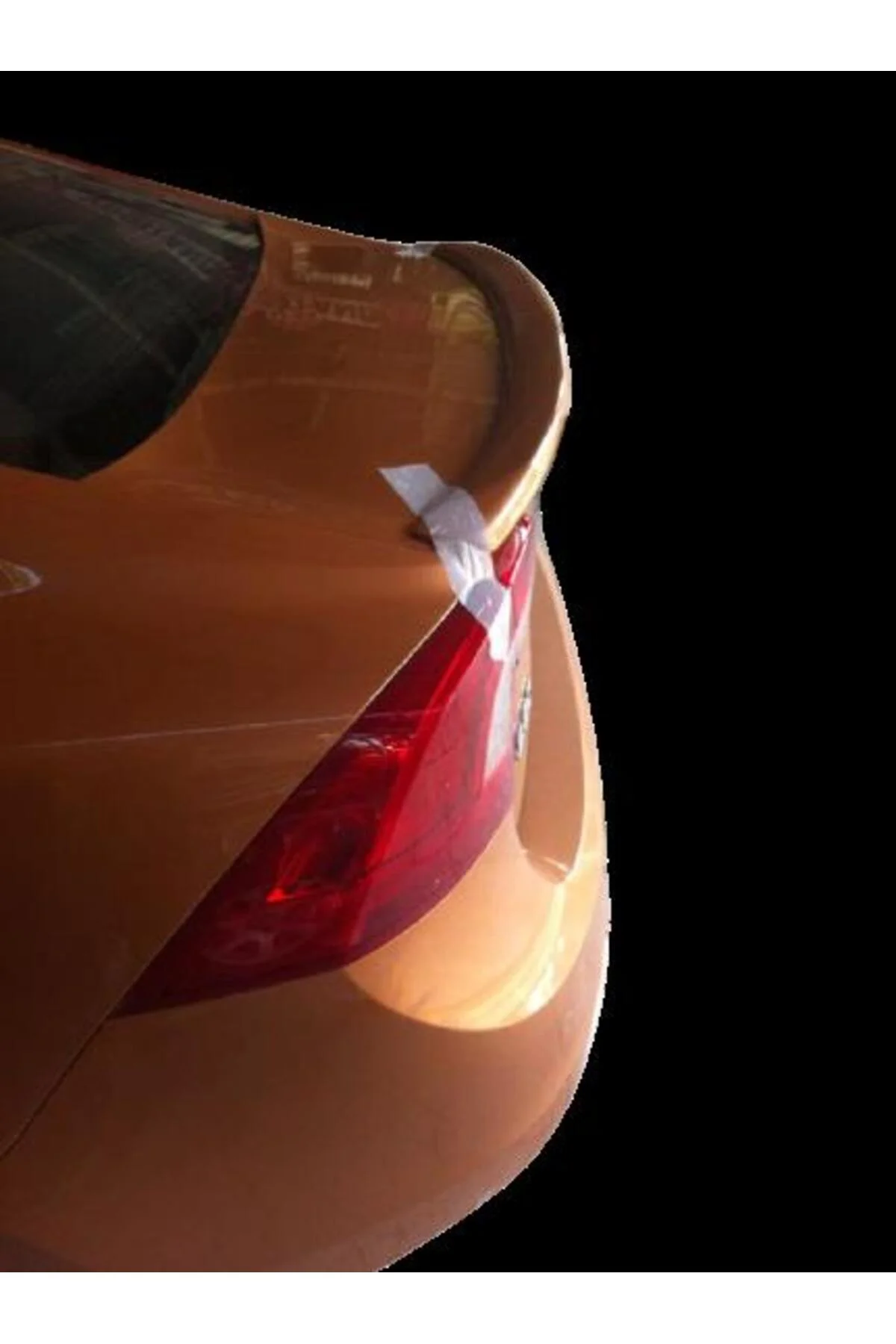 VOLVO S60 2011- DÜZ KASA ASTARLI ANATOMİK SPOİLER